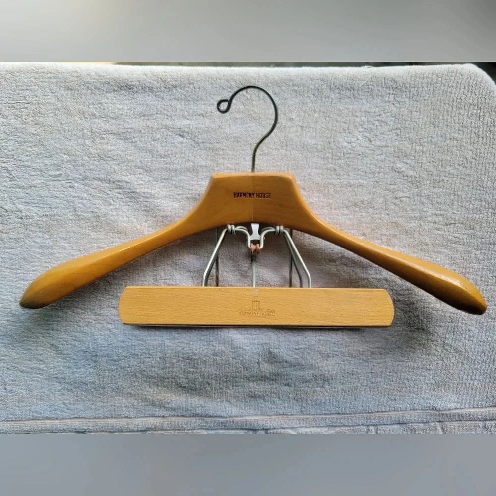 Vintage  Wooden Hanger Harmony House